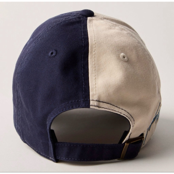 Free People Movement Double Hitter Baseball Hat Navy Combo NWT - Picture 3 of 7